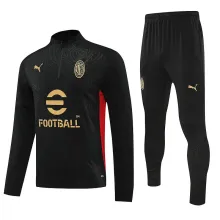 2025 AC Black Sweater Tracksuit