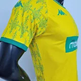 2024/25 JS Kabylie Home Yellow Player Version Soccer Jersey 卡比利亚