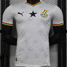 2025 Ghana White Player Version Jersey