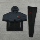 2024/25 Nk~ Black Hoody Zipper Jacket Tracksuit
