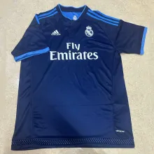 2015/16 RM Away Blue Retro Soccer Jersey