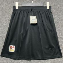 2025 AC Milan 125Th Anniversary Black Shorts Pants