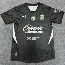 2024/25 Chivas GK Black Fans Soccer Jersey