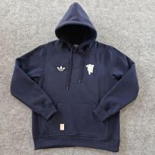 2025 M Utd Sapphire Blue Hoody 硅胶