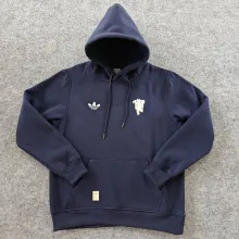 2025 M Utd Sapphire Blue Hoody 硅胶
