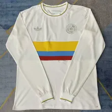 2025 Colombia 100th Anniversary Edition Fans Long Sleeve Jersey