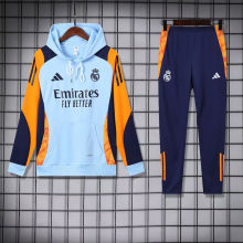 2025 RM Blue Hoody Zipper Jacket Tracksuit