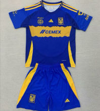 2024/25 U.A.N.L Tiger Away Blue Kids Soccer Jersey