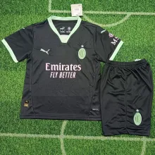 2024/25 AC Milan Third Kids Soccer Jersey