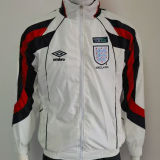 1998 England White Retro Style Windbreaker