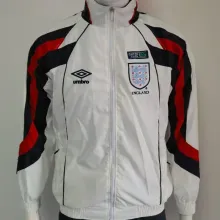 1998 England White Retro Style Windbreaker