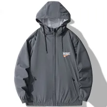 2025 Nk~ Grey Windbreaker