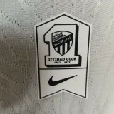 2024/25 Al Ittihad Away White Player Version Jersey 吉达联
