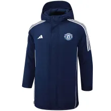 2024/25 M Utd Sapphire Blue Cotton Jacket