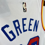 2024/25 Warriors CURRY #30 White Retro NBA Jerseys 热压