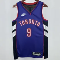 Toronto Raptors BARRETT #9 Retro Purple NBA Jerseys