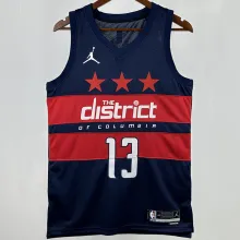 2025 Wizards POOLE #13 Sapphire Blue NBA Jerseys