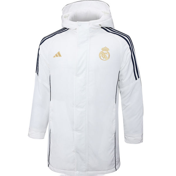 2024/25 RM White Cotton Jacket（金色标）