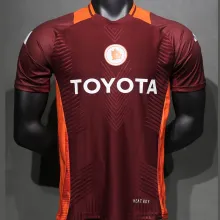 2025 Roma Red Player Version Soccer Jersey