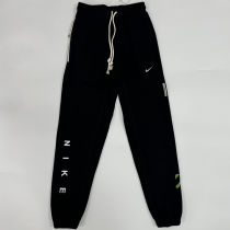 2024/25 Nk~ Black Pure Cotton Sports Trousers Zipper style