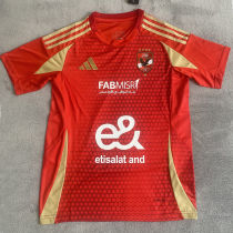 2024/25 Al Ahly Home Red Fans Soccer Jersey 埃及国民