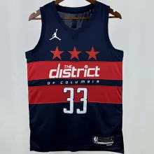 2025 Wizards KUZMA #13 Sapphire Blue NBA Jerseys