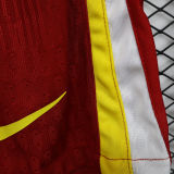 2024/25 LFC Home Red Player Version Shorts Pants 球员版