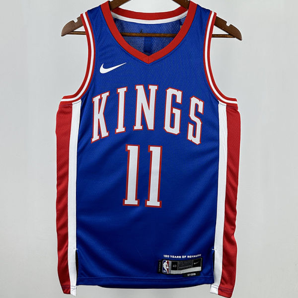 2025 Kings SABONIS #11 Purple City Edition NBA Jerseys 热压
