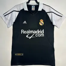 2001/02 RM Away Black Retro Soccer Jersey