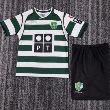 2001/03 Lisbon Home Retro Kids Soccer Jersey