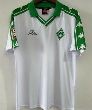 2001 Werder Bremen Away White Retro Jersey