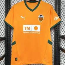 2024/25 Valencia Third Orange Fans Soccer Jersey