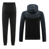 2024/25 Nk~ Black Hoody Zipper Jacket Tracksuit