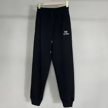 2025 Bird Home Black Cotton sports ankle pants style