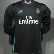 2017/18 RM Away Retro Player Version Long Sleeve Jersey 球员版
