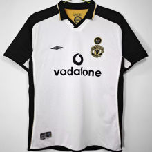 2001/02 M Utd 100th Centenary Retro Soccer Jersey