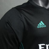 2017/18 RM Away Retro Player Version Long Sleeve Jersey 球员版