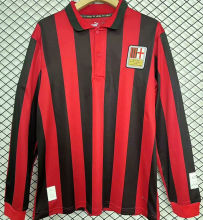 2025 AC Milan 125Th Limited Edition Long Sleeve Fans Soccer Jersey 限量版 有钮扣