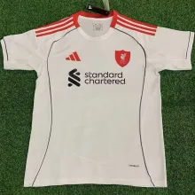 2025/26 LFC Away White Fans Soccer Jersey