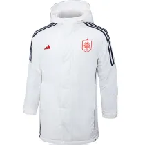 2024/25 Spain White Cotton Jacket