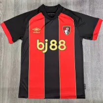 2024/25 Bournemouth Home Fans Soccer Jersey 带胸前广告