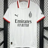 THEO #19 AC Milan Away White Fans Soccer Jersey 2024/25 意甲字体 ★★