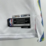 2025 Nuggets WESTBROOK #4 White City Edition NBA Jersey