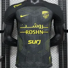 2024/25 Al Ittihad Third Black Player Version Jersey 吉达联