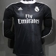 2014/15 RM Black Dragon Retro Player Version Long Sleeve Jersey 球员版 长袖