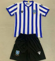 2024/25 Sheffield Wednesday Home Kids Soccer Jersey 谢周三