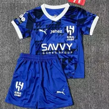 2024/25 Al Hilal SFC Home Blue Kids Soccer Jersey