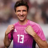 MÜLLER #13 Germany 1:1 Quality Away Pink Fans Soccer Jersey 2024/25 ★★