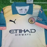 2024/25 Man City 4Th Kids Soccer Jersey