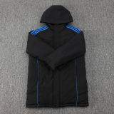 2024/25 Argentina Black Cotton Jacket （蓝色标）